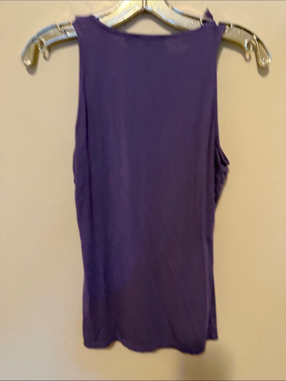 The Limited Lavender Ruffle Front Tank Top - Picture 3 of 3